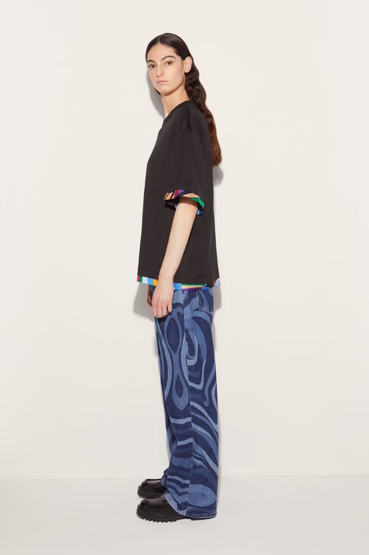 Cotton T-Shirt View 3 - Pucci