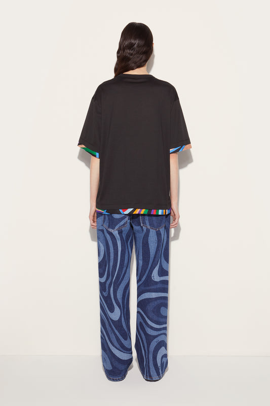 Cotton T-Shirt View 4 - Pucci