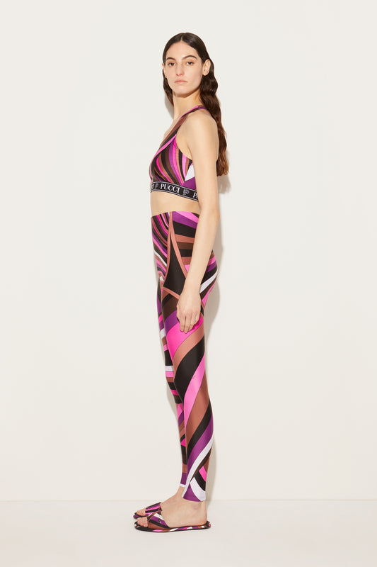 Iride-Print Crop Top View 4 - Pucci