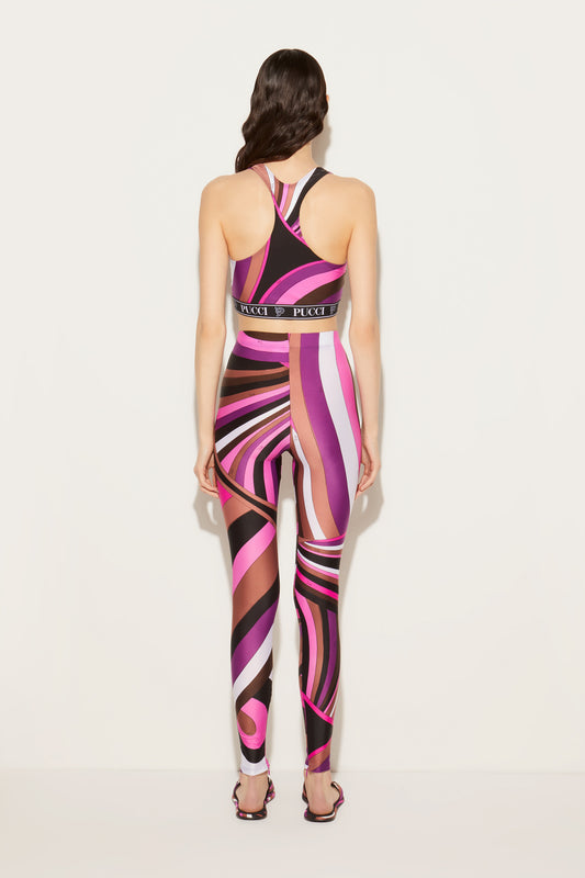 Iride-Print Crop Top View 3 - Pucci
