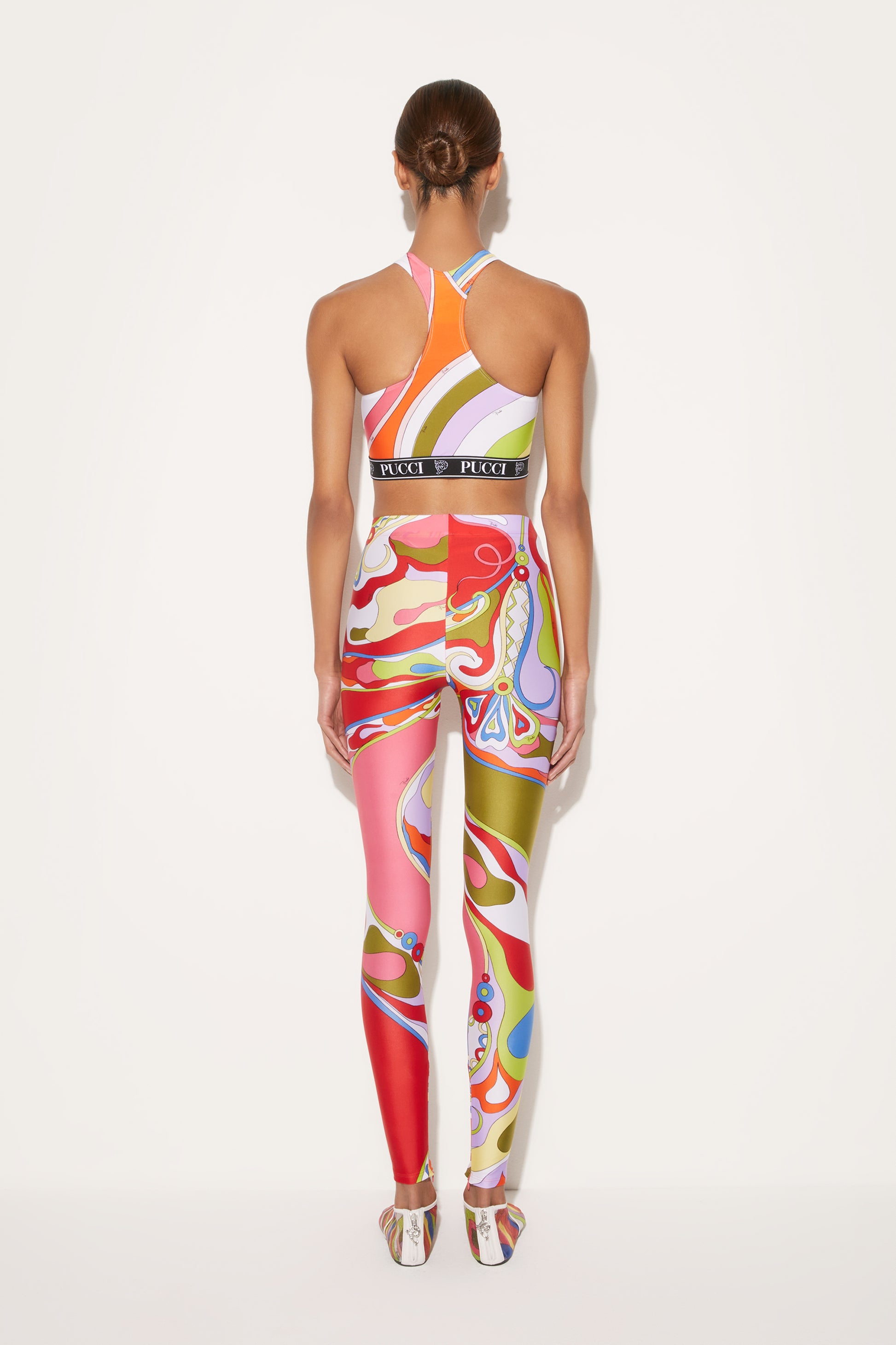 Iride-Print Crop Top View 3 - Pucci