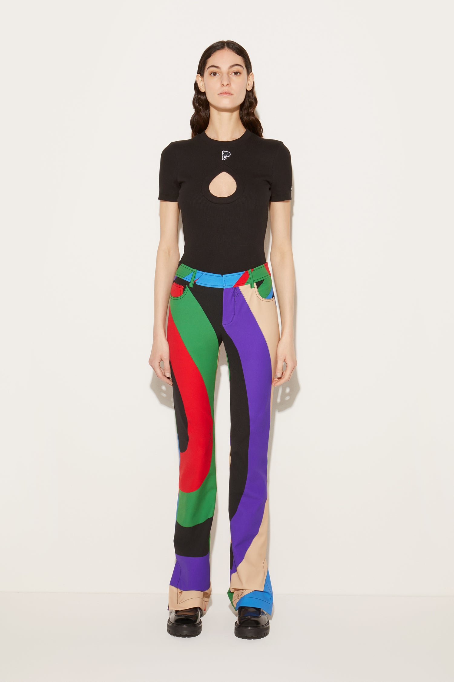 Cut-Out T-Shirt View 2 - Pucci