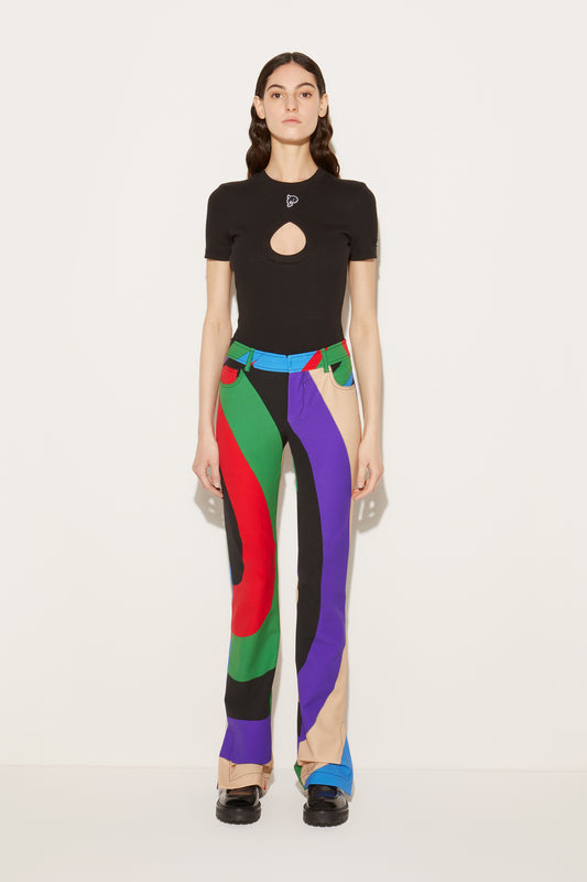 Cut-Out T-Shirt View 2 - Pucci