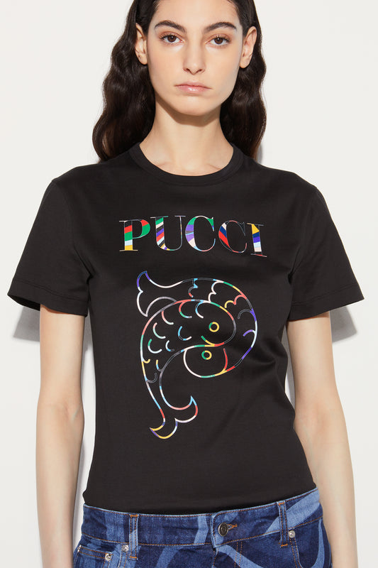 T-shirt con logo