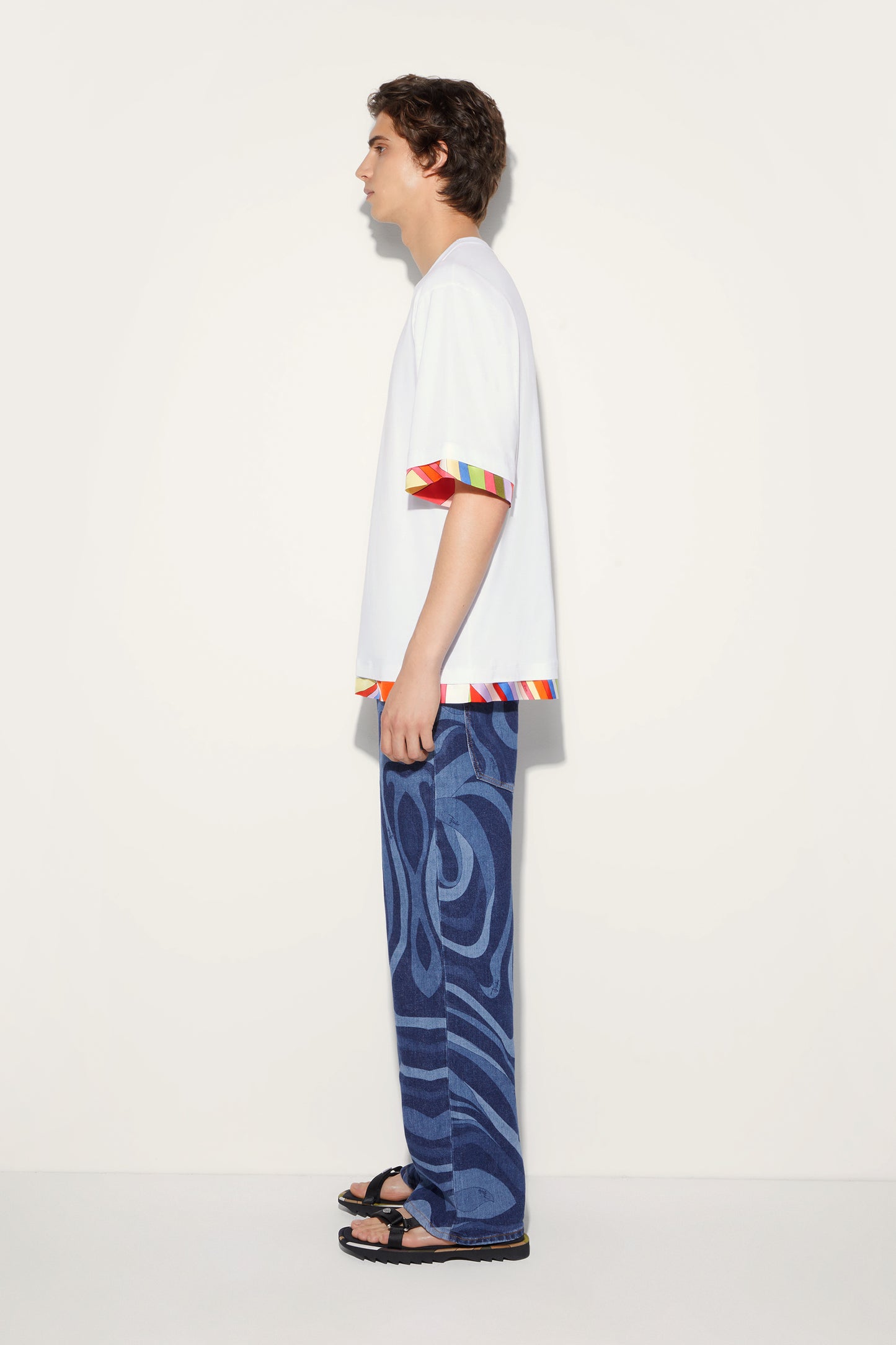 Cotton T-Shirt View 3 - Pucci
