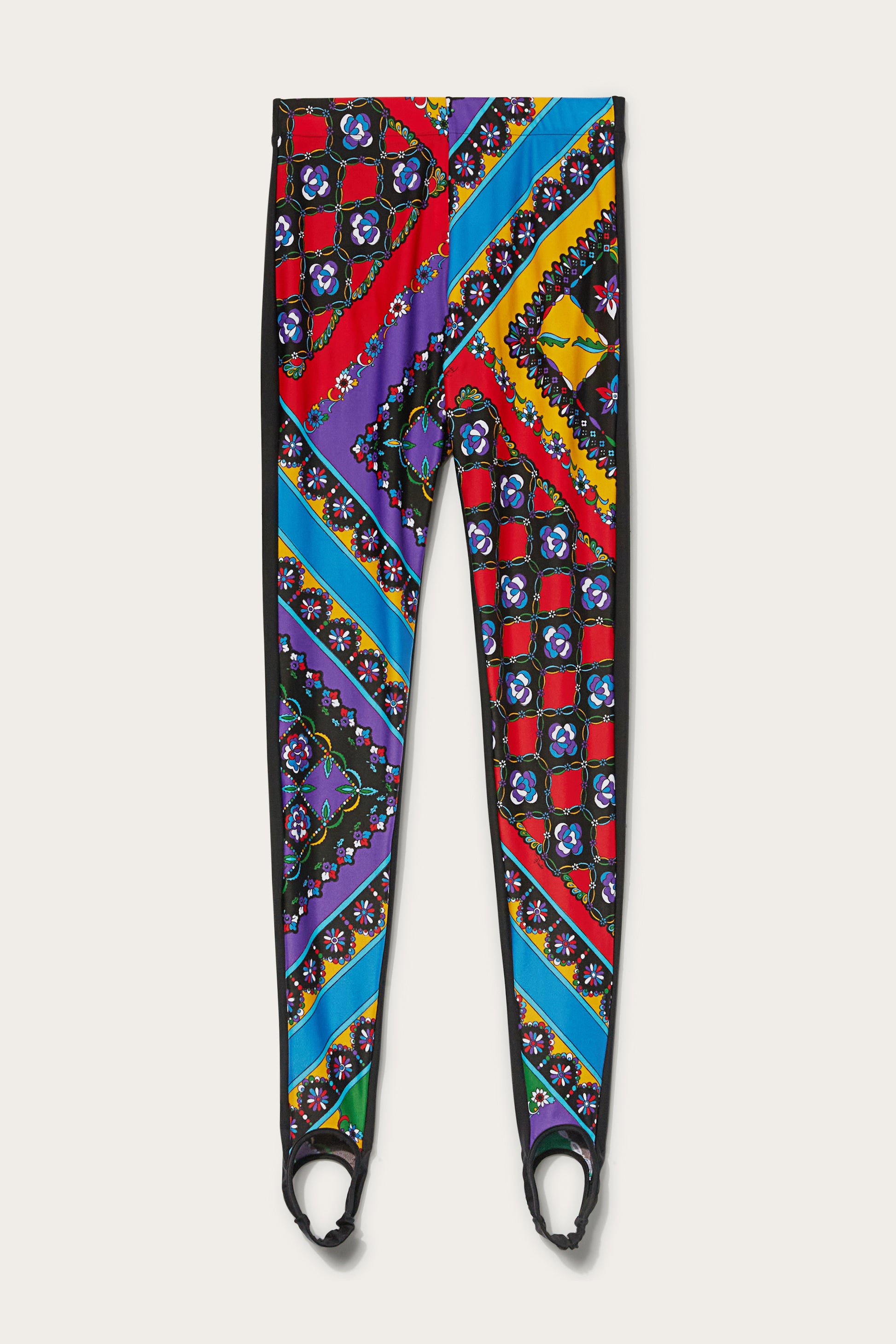 Festa-Print Stirrup Leggings View 1 - Pucci