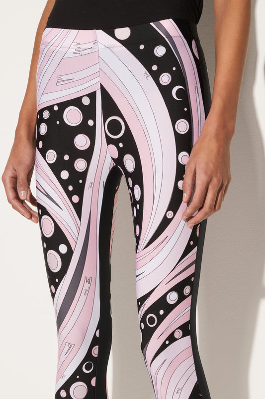 Fontane-Print Stirrup Leggings View 5 - Pucci