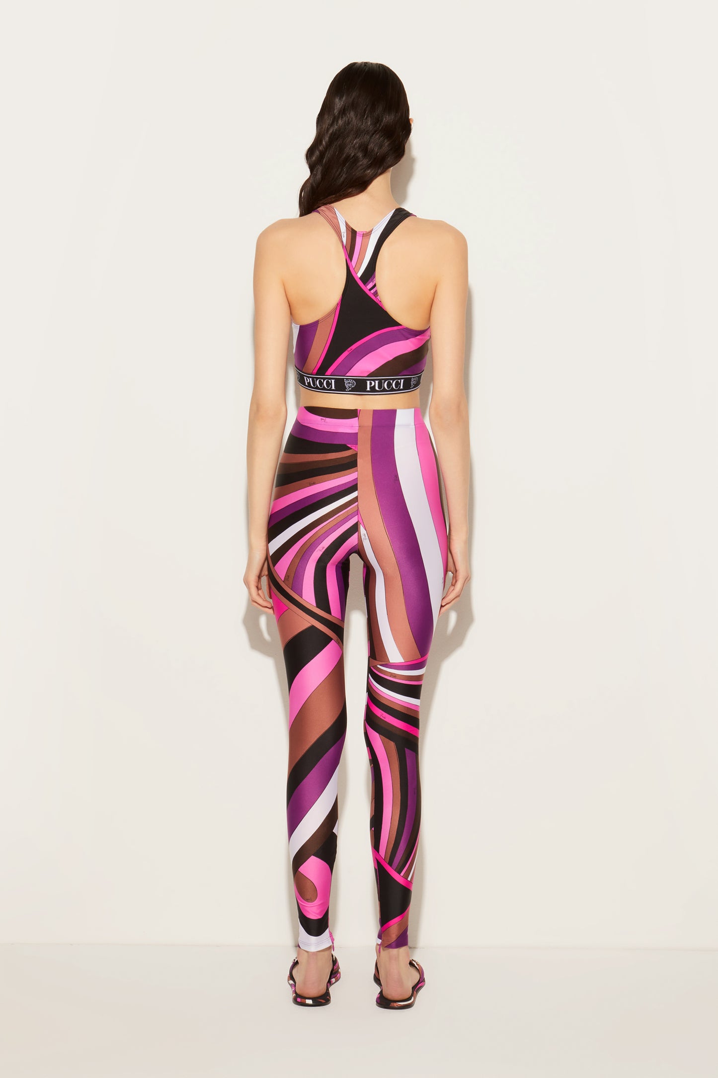 Iride-Print Leggings View 4 - Pucci