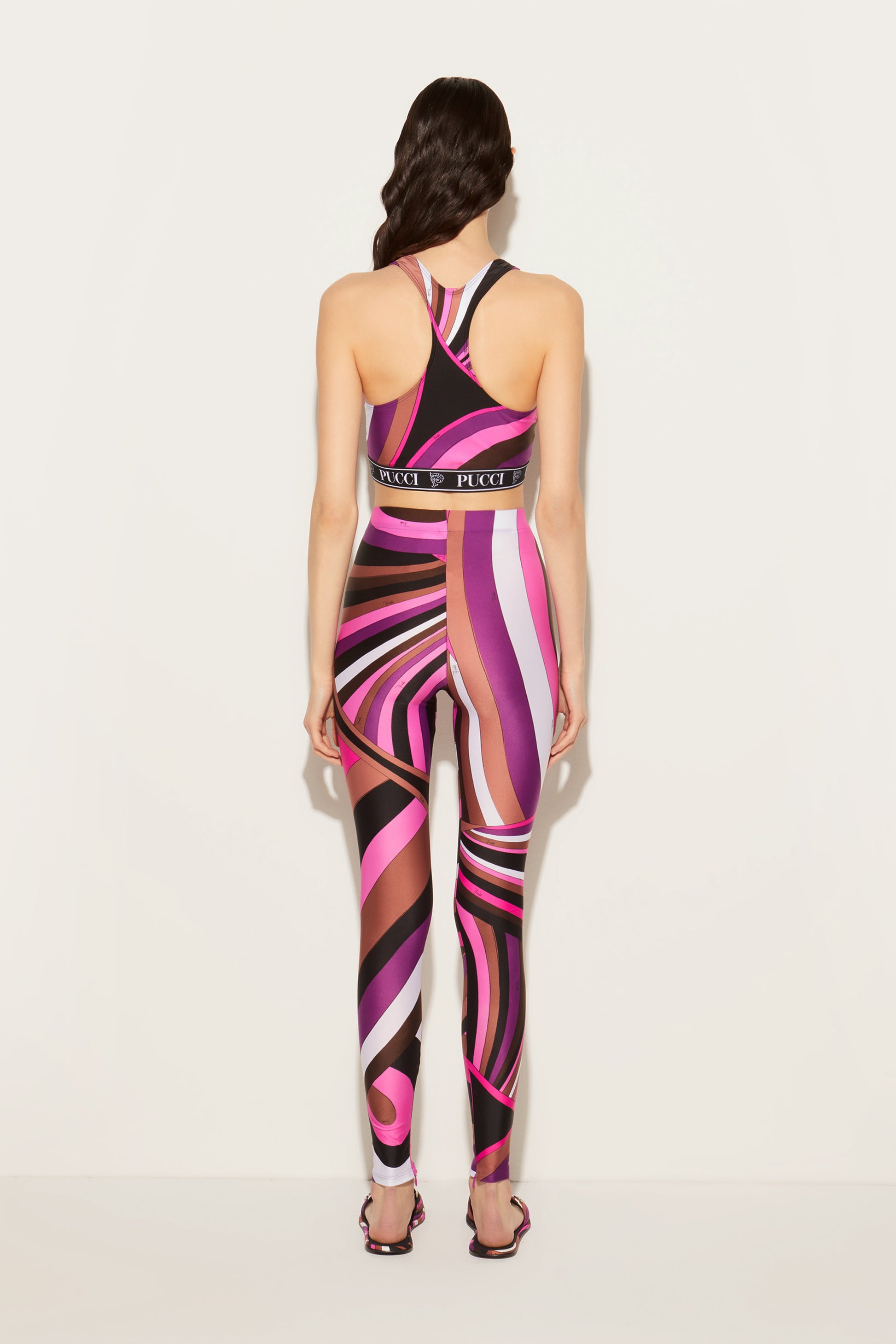 Iride-Print Leggings View 4 - Pucci