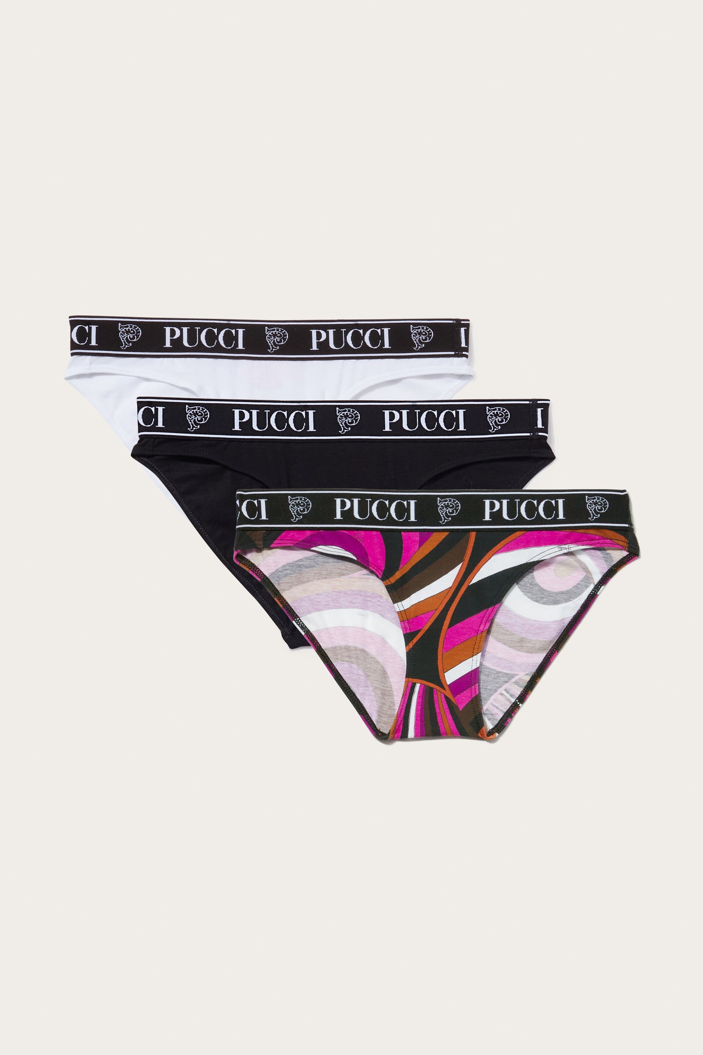 3 Pack Briefs View 1 - Pucci