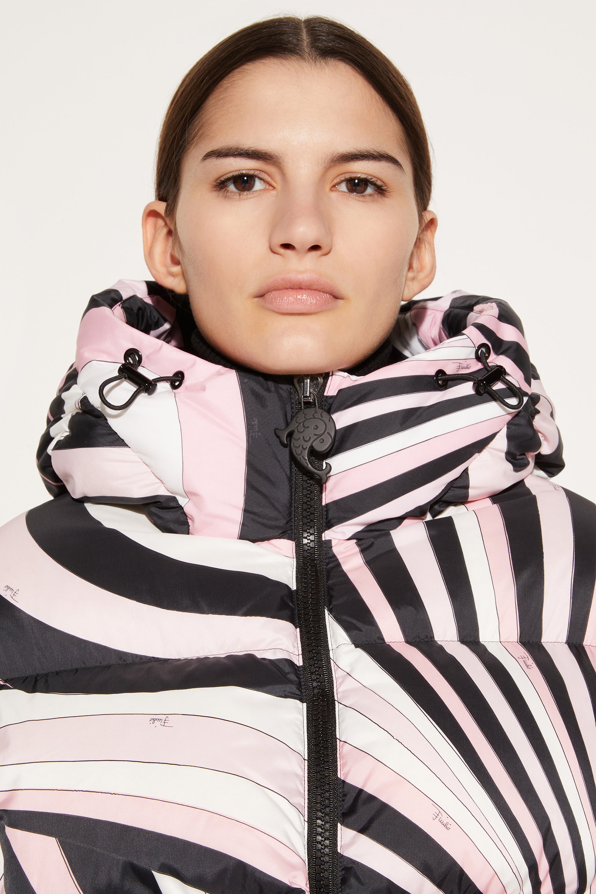 Iride-Print Padded Jacket View 5 - Pucci