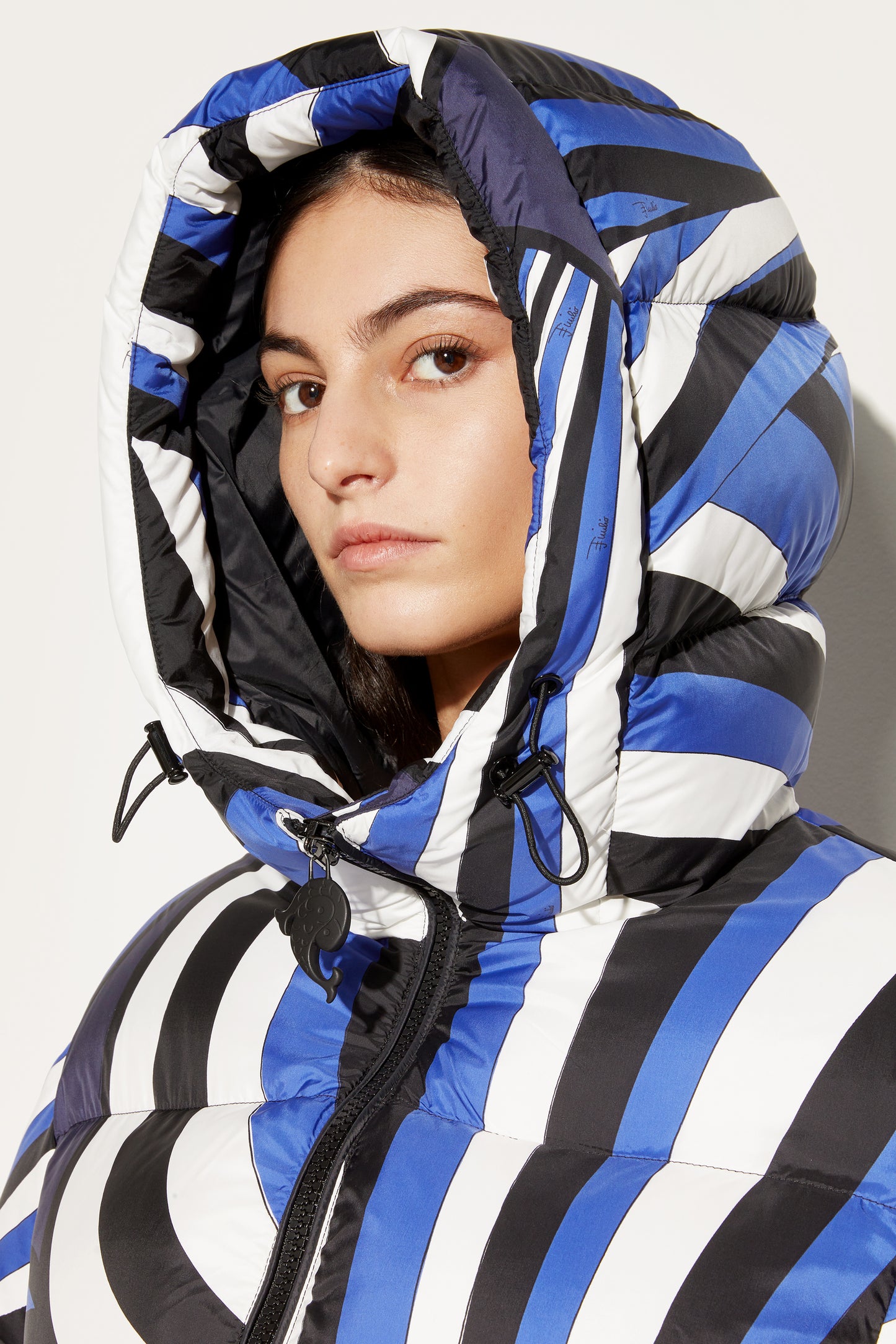 Iride-Print Padded Jacket View 5 - Pucci