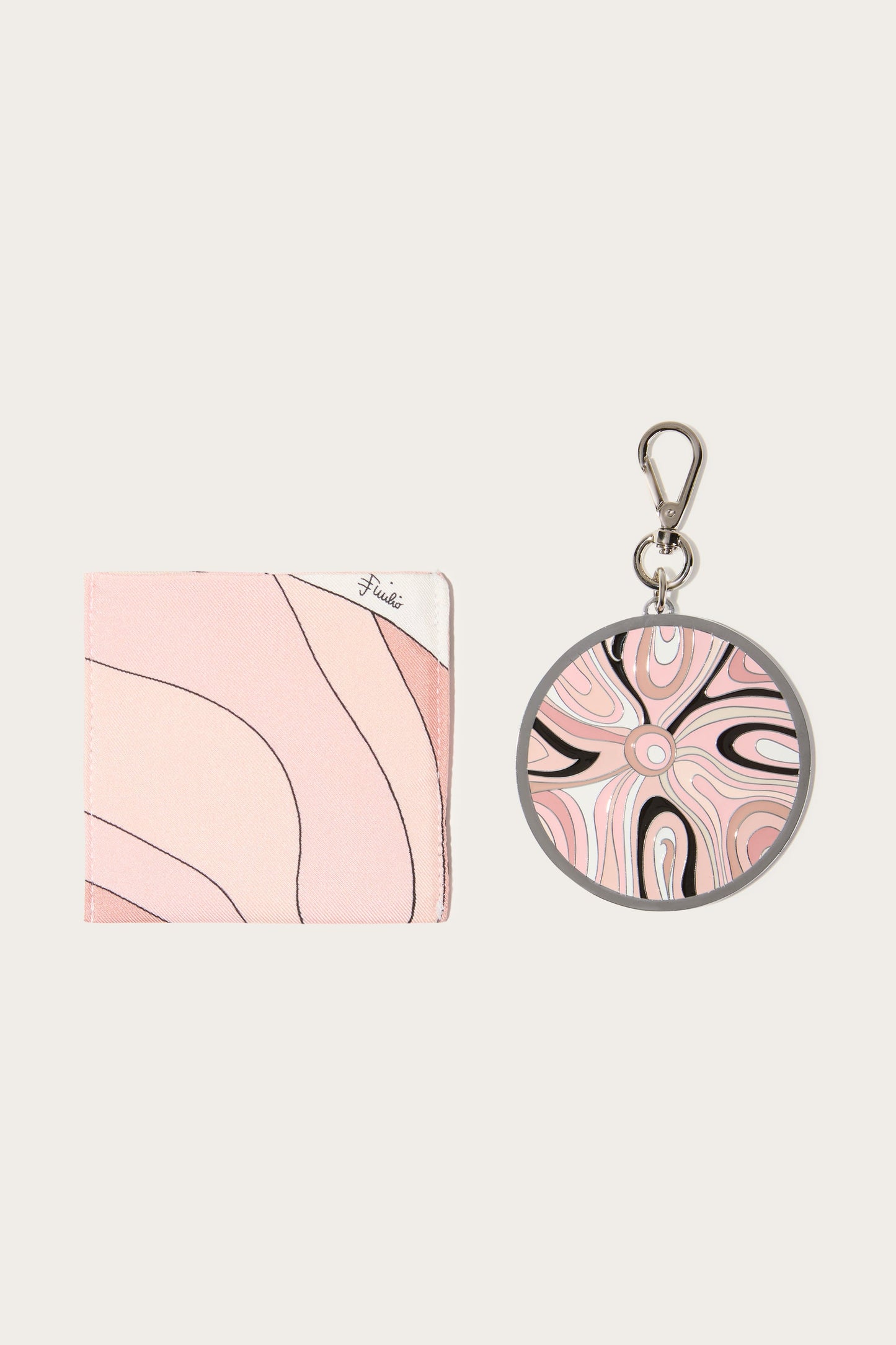 Marmo Keychain Mirror View 1 - Pucci