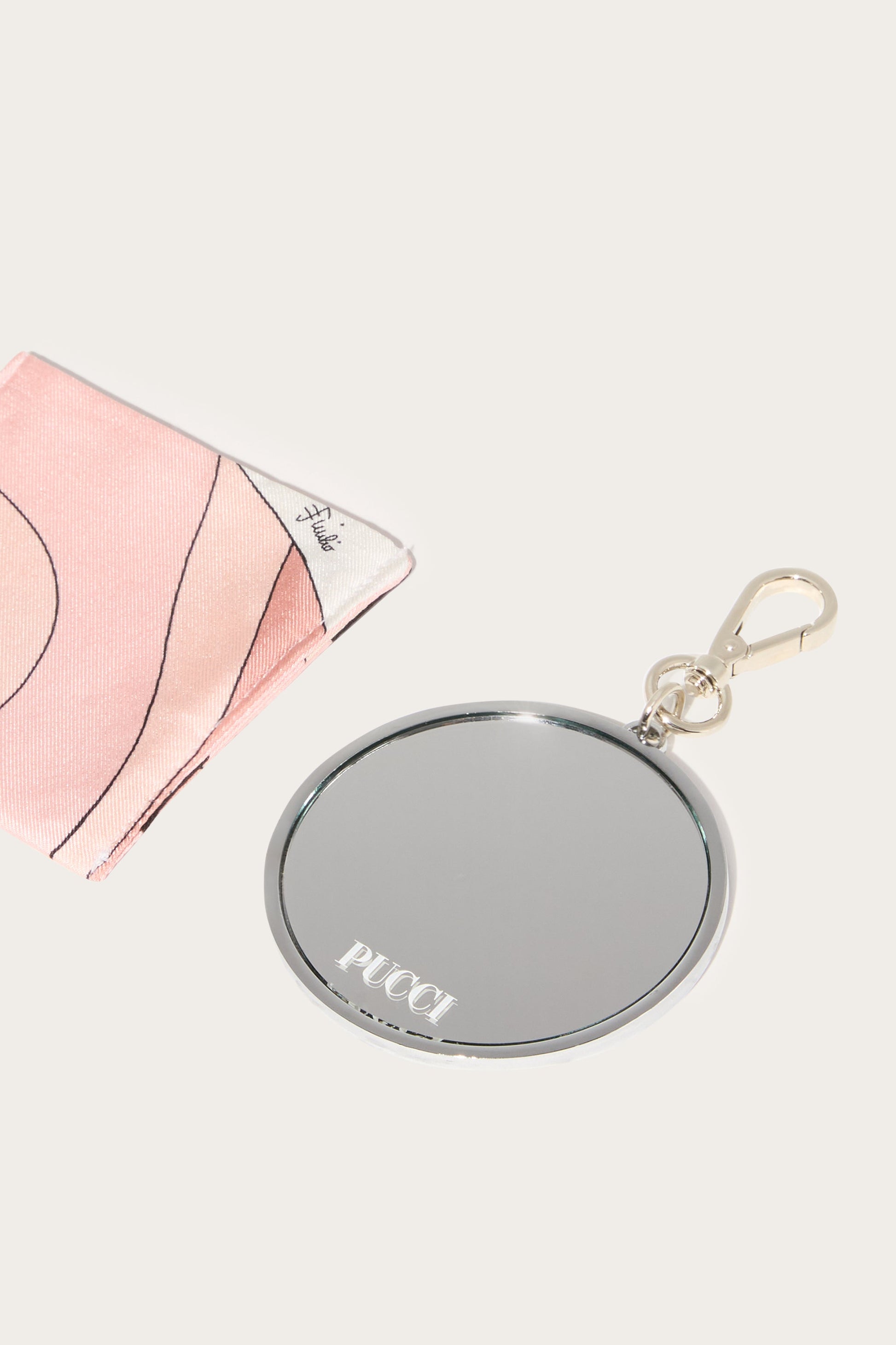 Marmo Keychain Mirror View 2 - Pucci