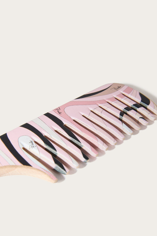 Wooden Comb with Case View 3 - Pucci
