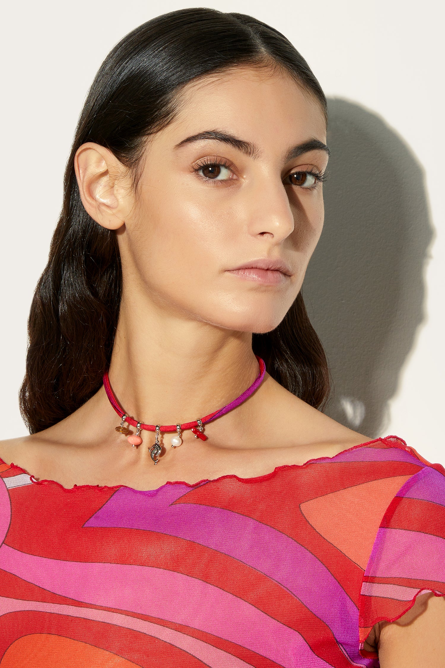 Collana Choker con Pendenti