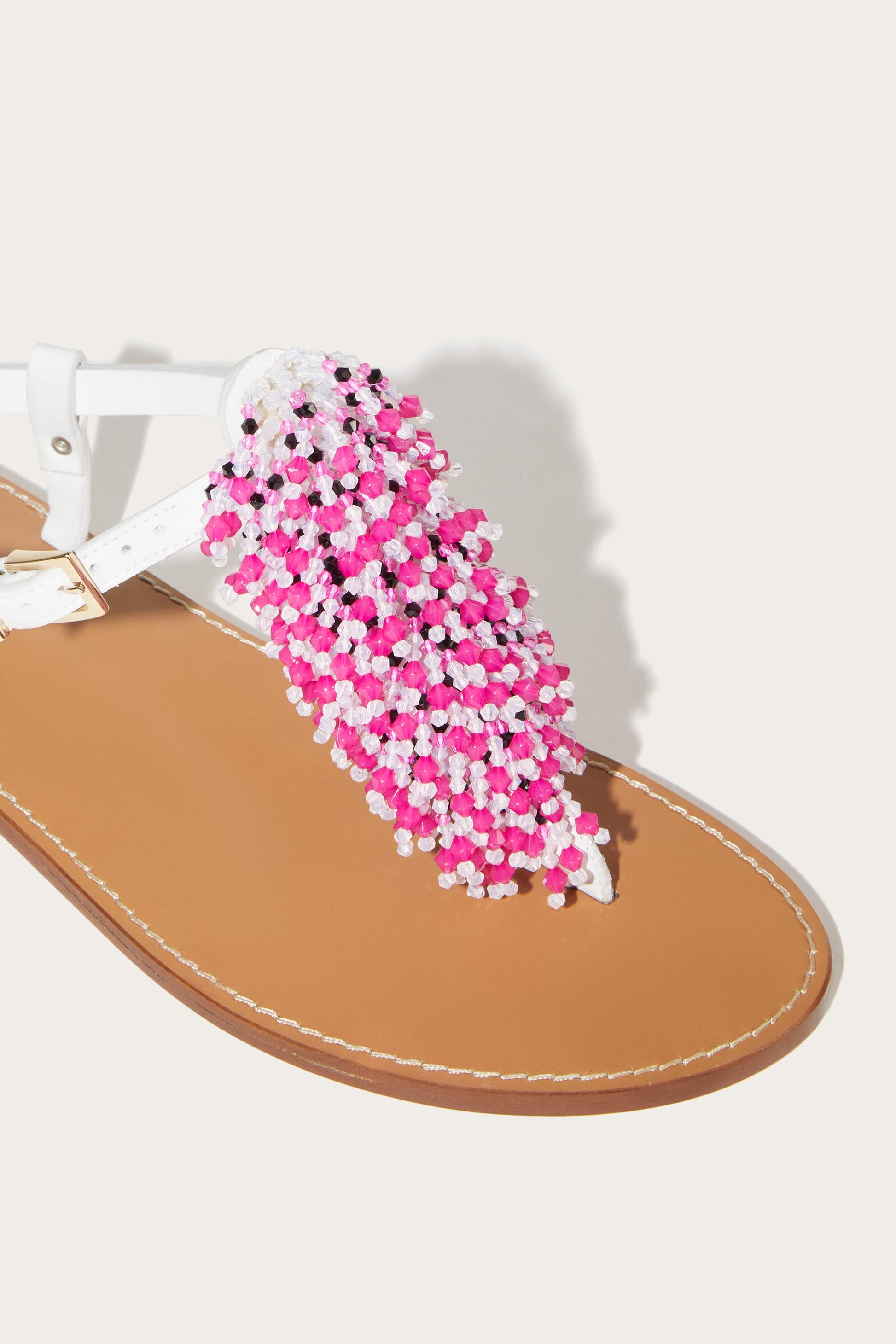 Embroidery Sandals View 3 - Pucci