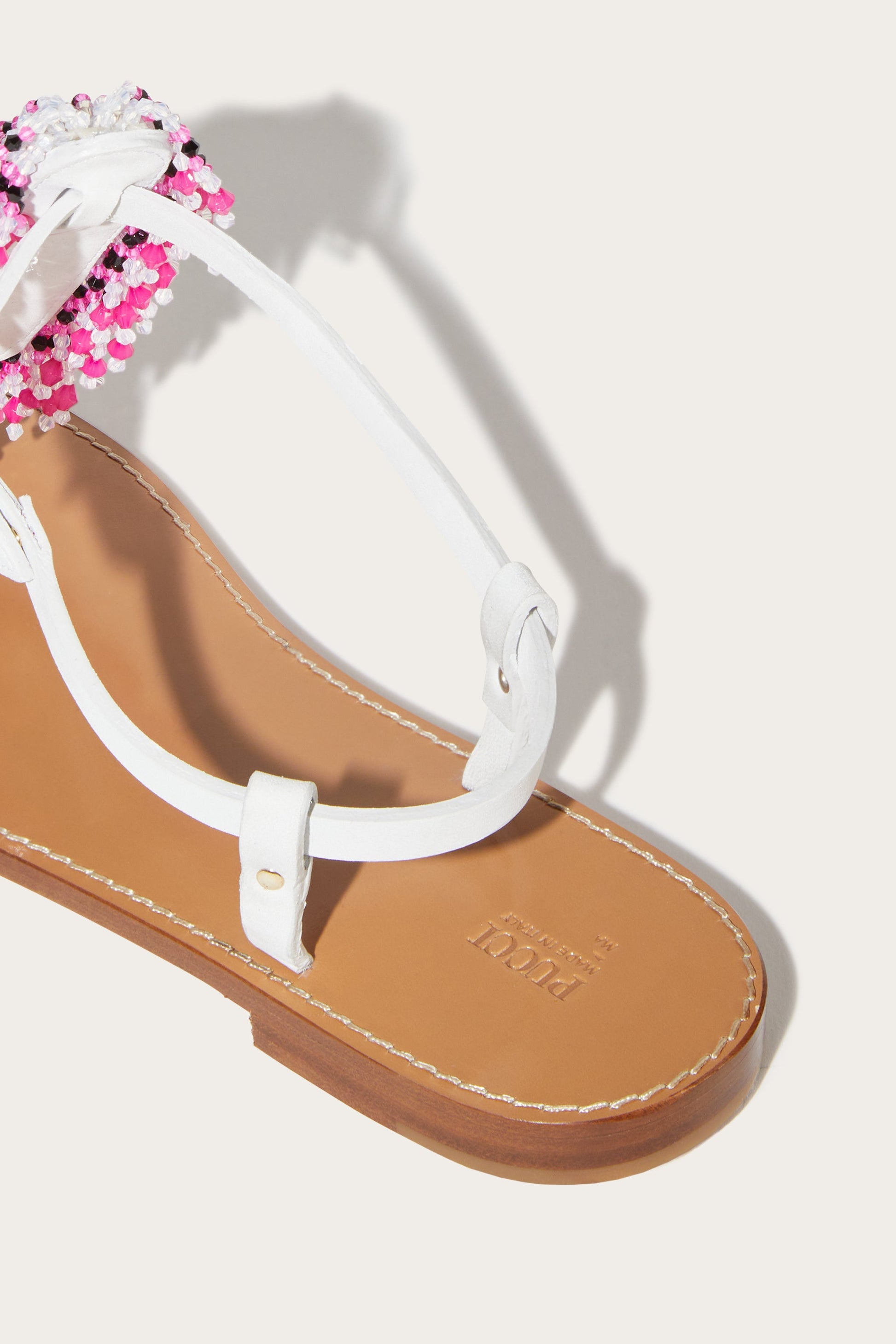 Embroidery Sandals View 4 - Pucci