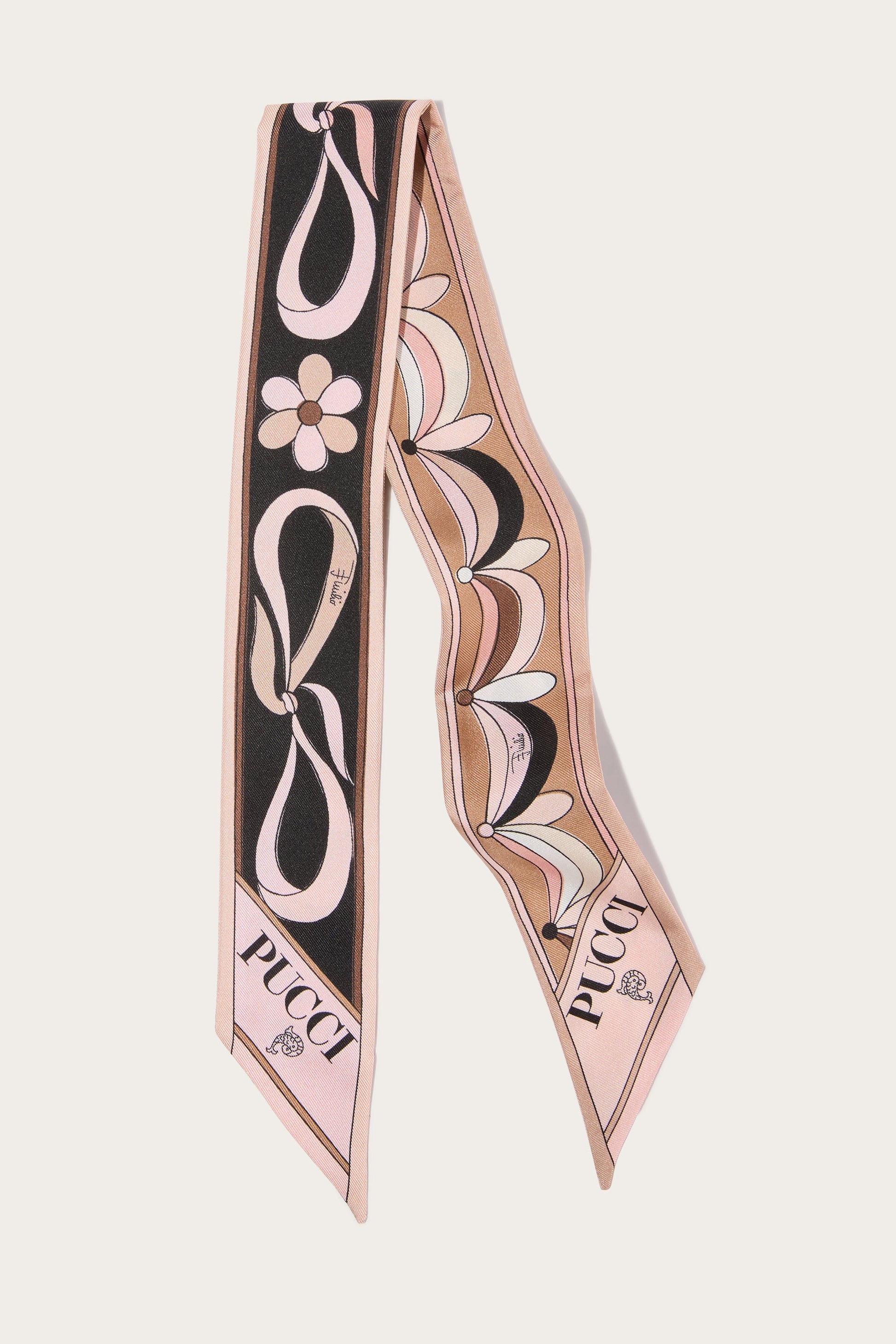 Fiocchetti Print Silk Twill View 1 - Pucci