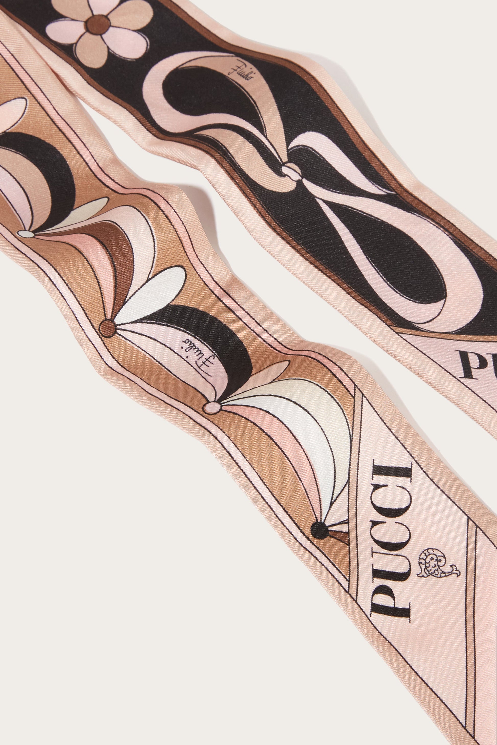 Fiocchetti Print Silk Twill View 4 - Pucci
