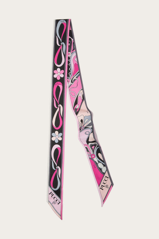 Fiocchetti Print Silk Twill Carré View 1 - Pucci