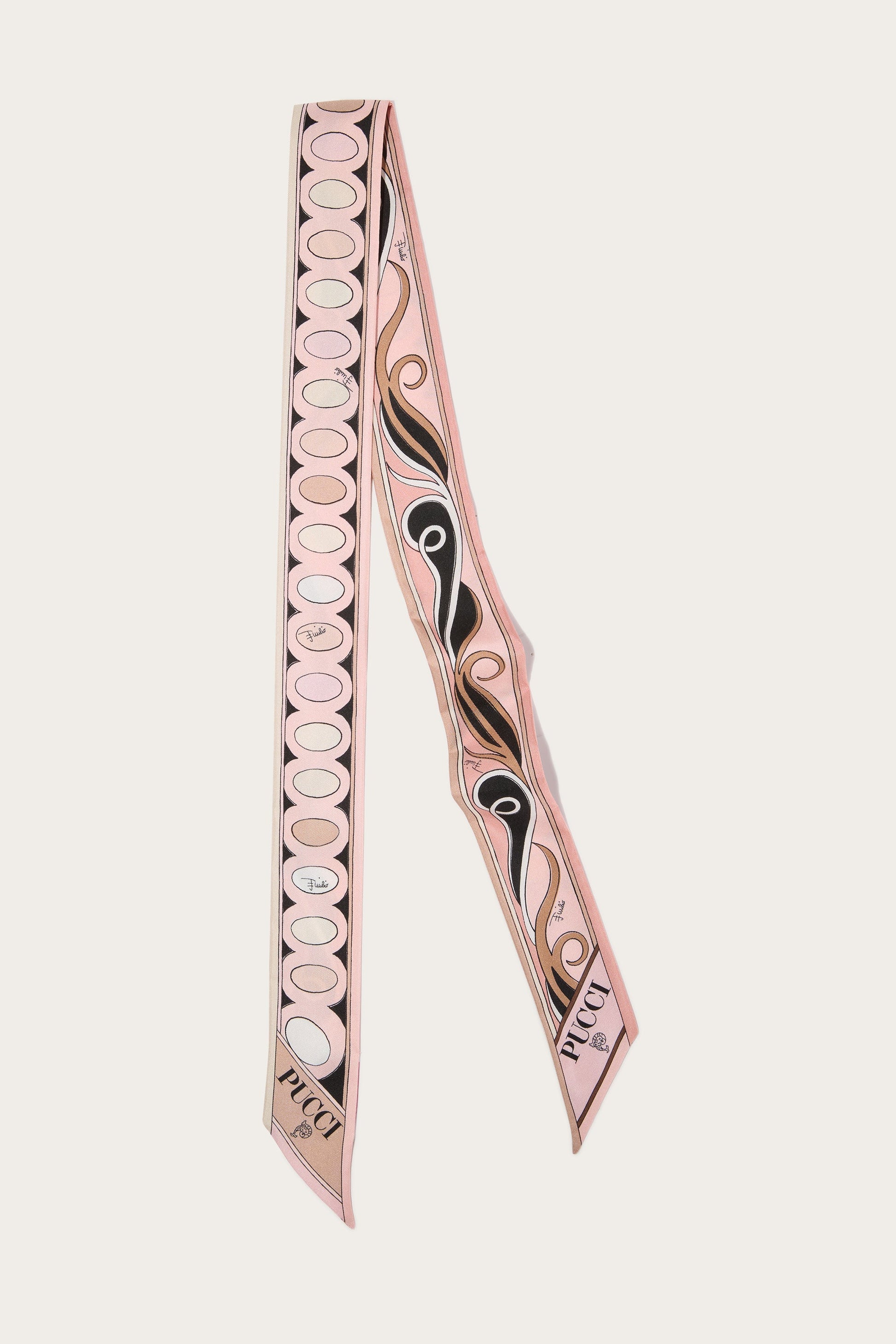 Vetrate and Viola Print Silk Twill View 1 - Pucci