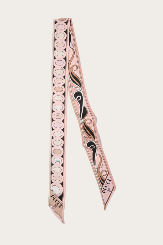 Vetrate and Viola Print Silk Twill View 1 - Pucci