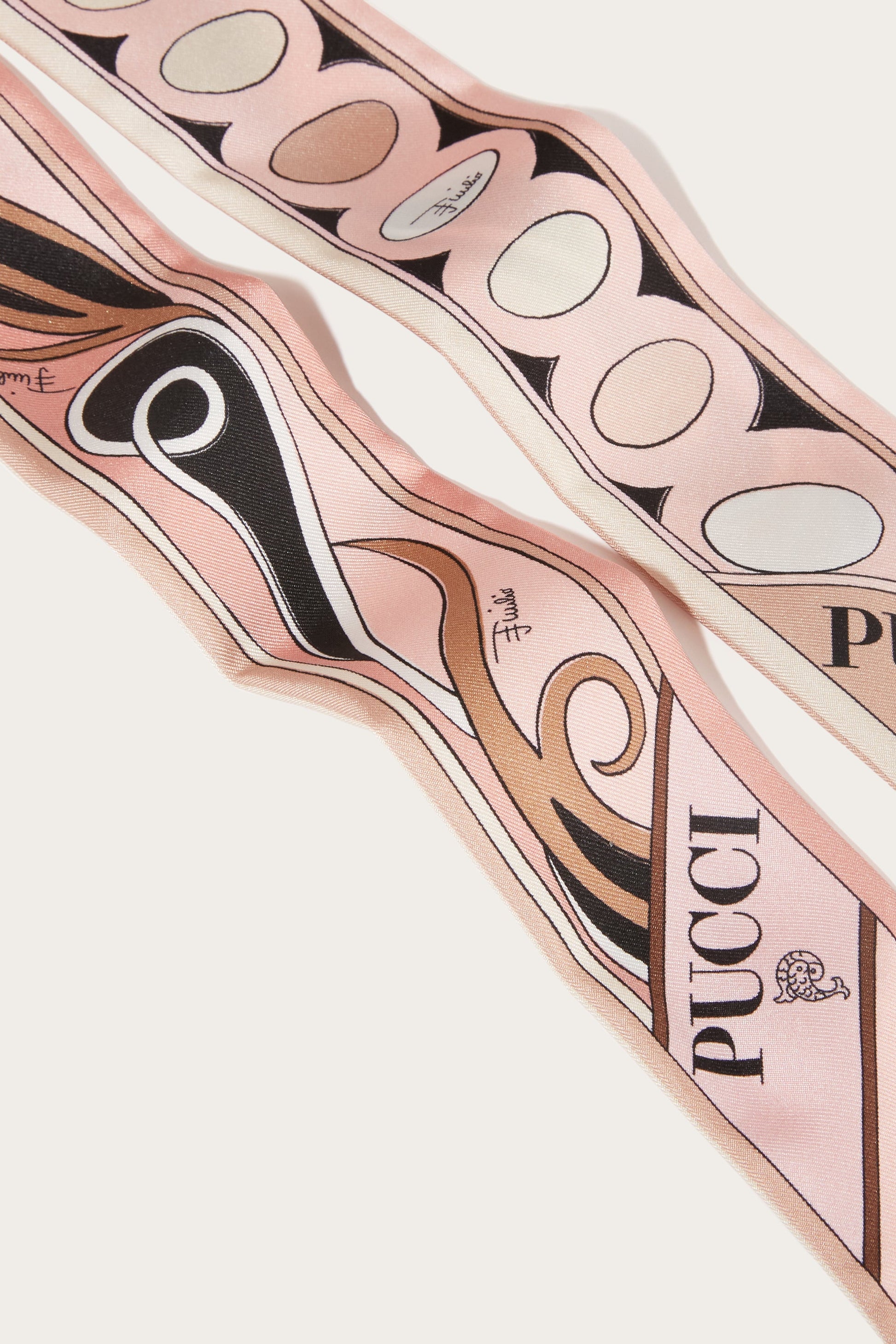Vetrate and Viola Print Silk Twill View 4 - Pucci