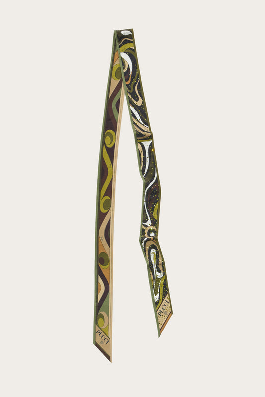 Foulard in Stampa Marmo
