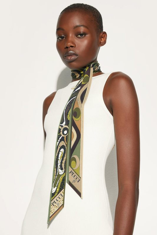 Foulard in Stampa Marmo