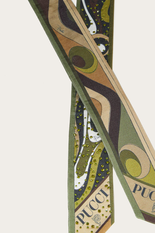 Foulard in Stampa Marmo