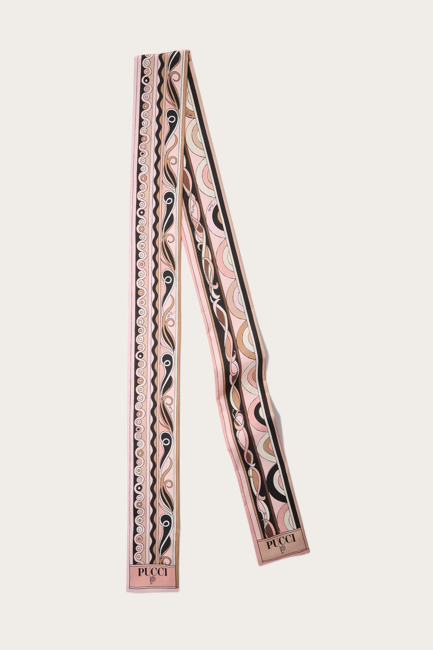 Bordi Mix Print Silk-Twill Scarf View 1 - Pucci