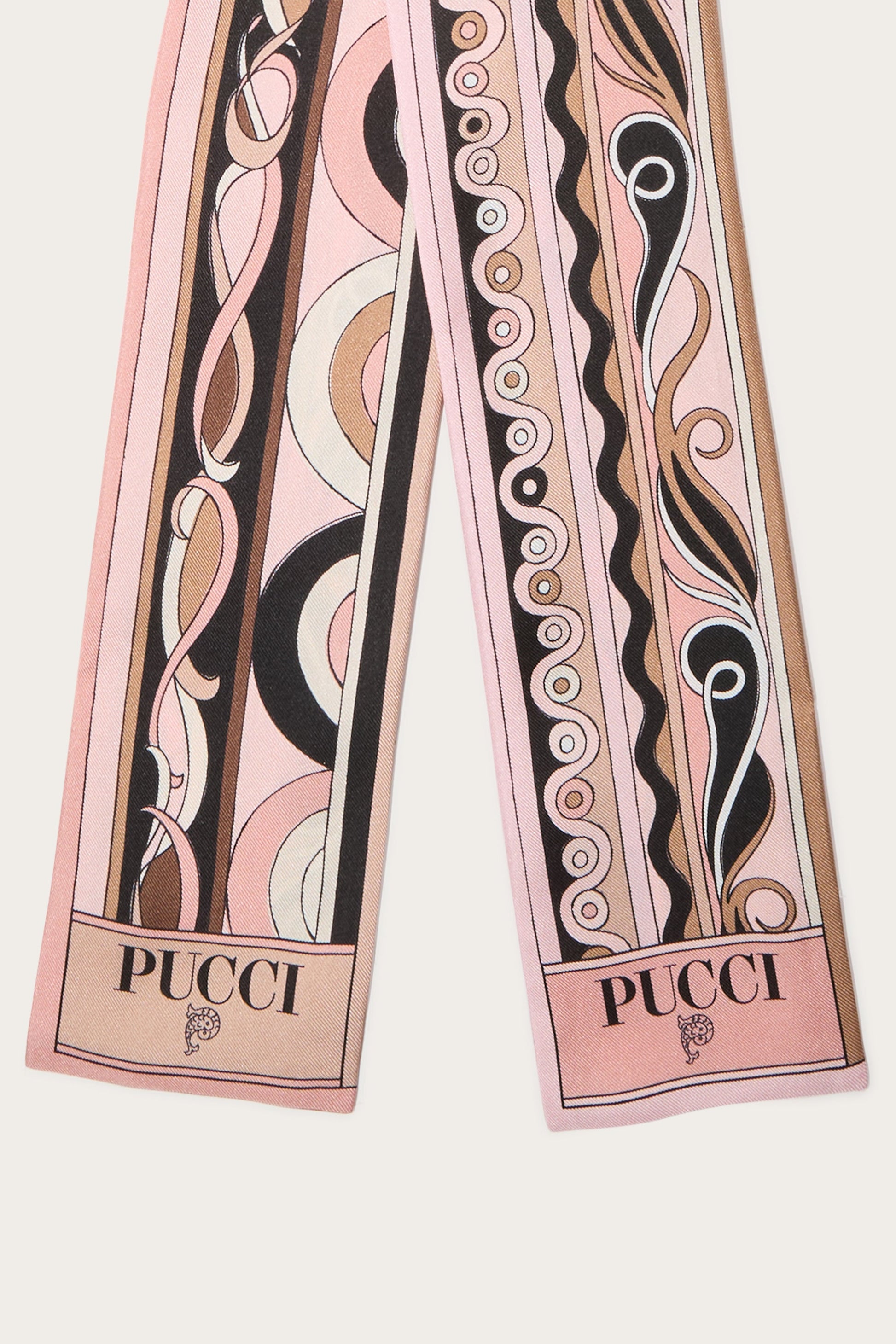 Bordi Mix Print Silk-Twill Scarf View 3 - Pucci