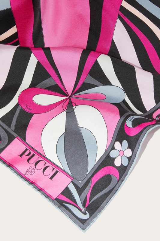 Marmo and Maddalena Silk-Twill Carré View 3 - Pucci