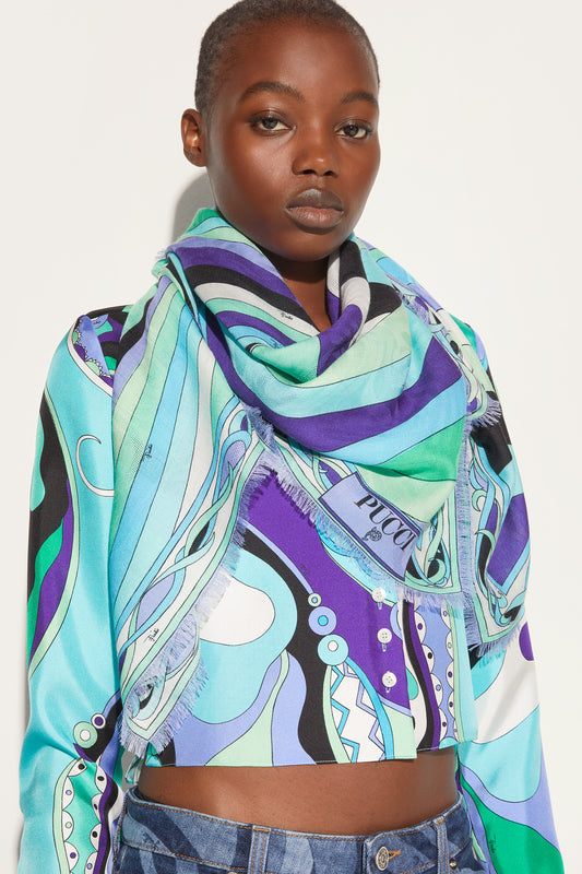Pashmina in Stampa Iride