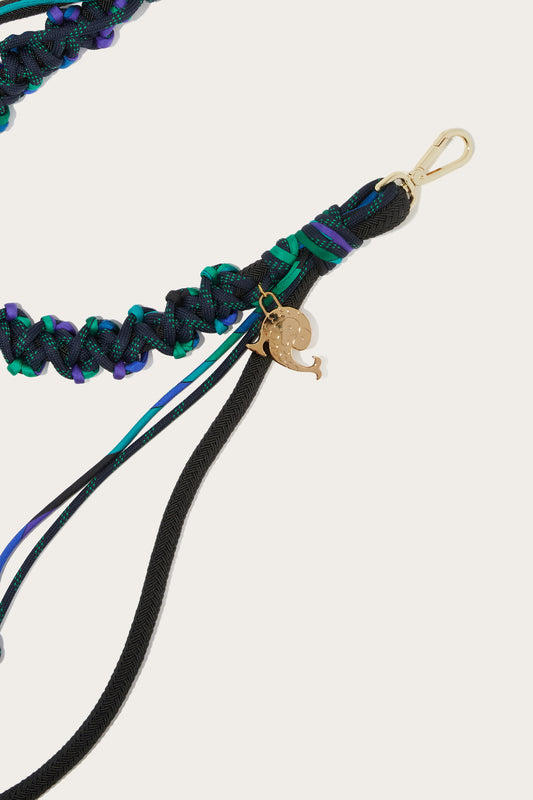 Cintura Intrecciata con Moschettoni