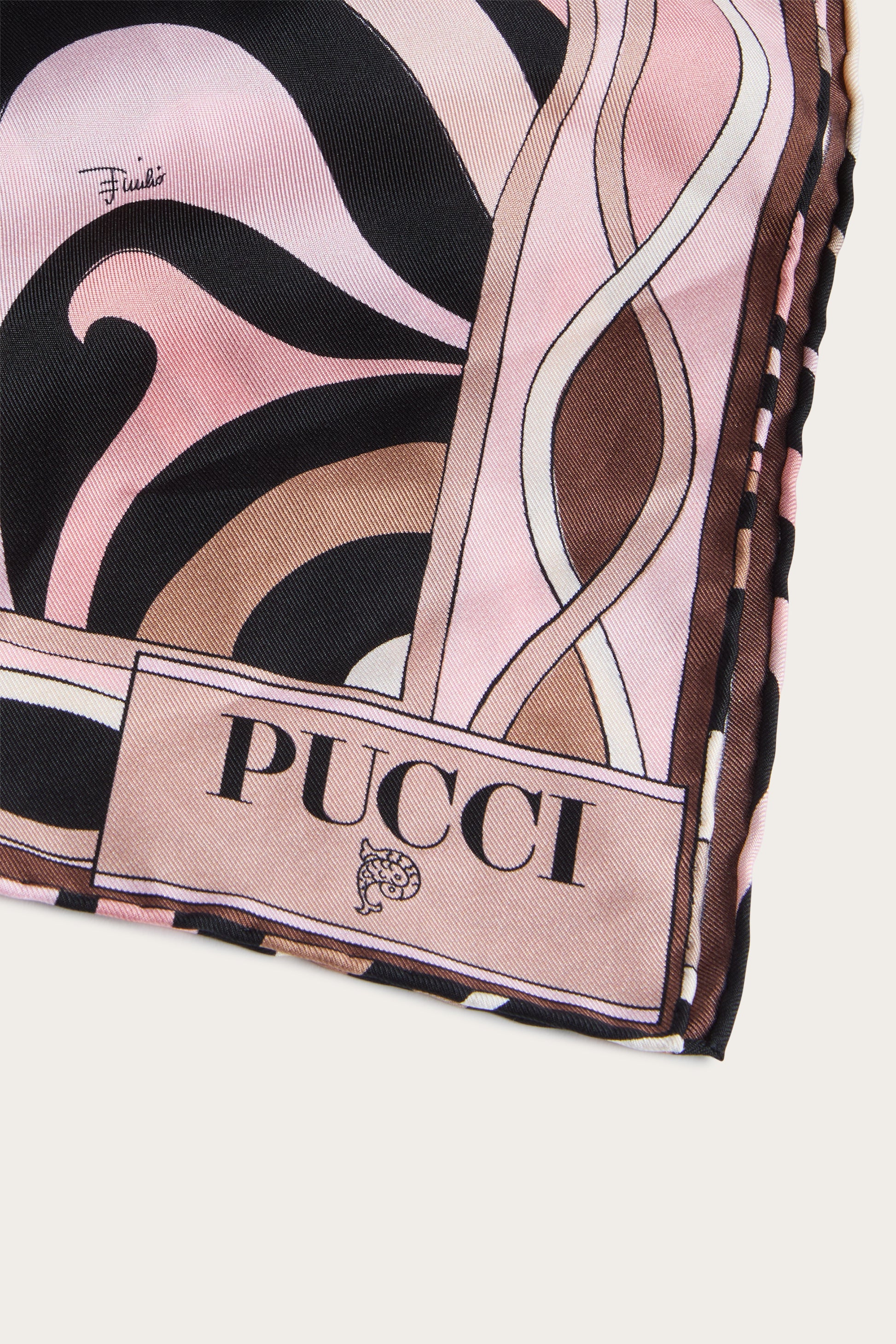 Marmo Print Silk-Twill Cap View 3 - Pucci