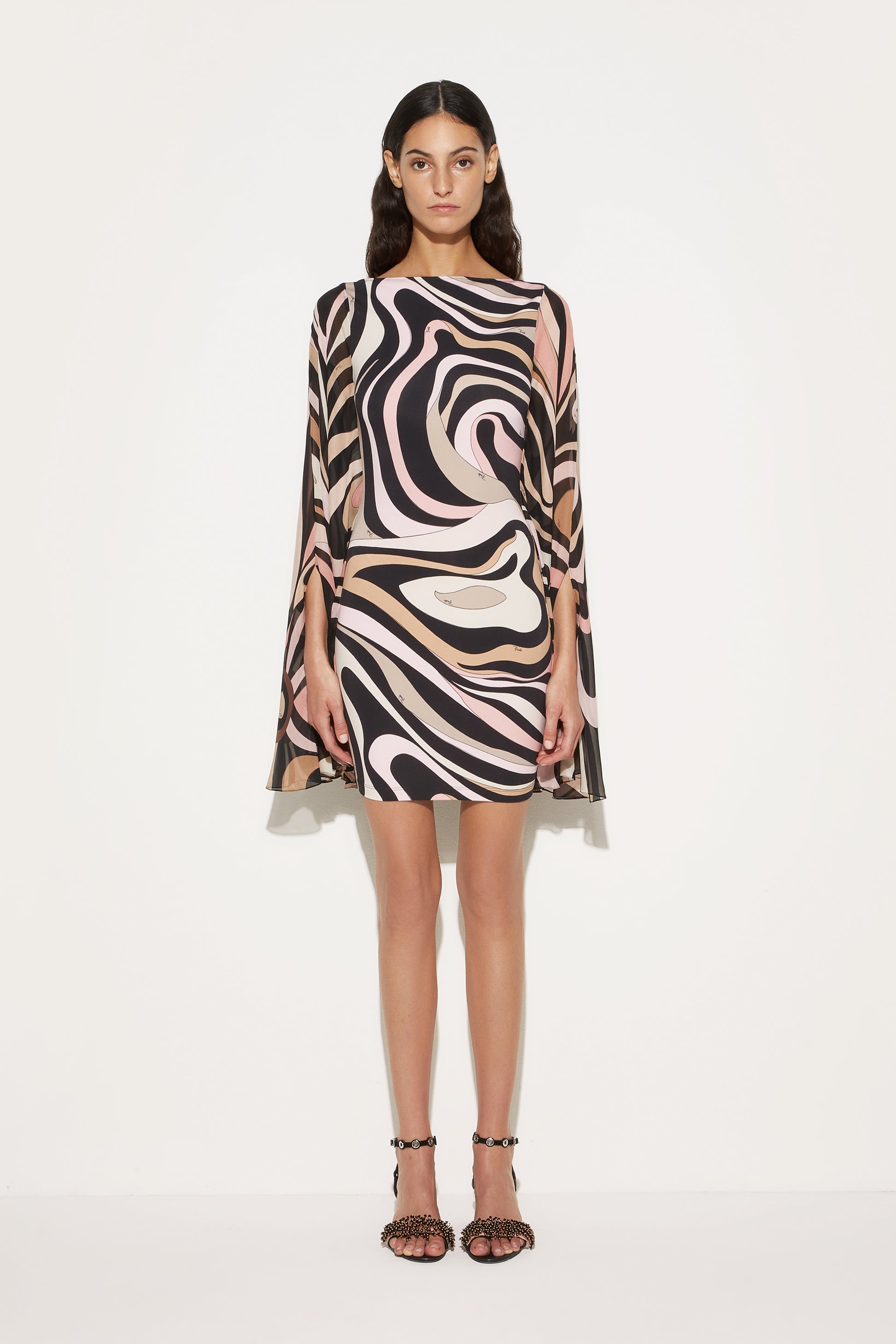 Marmo Silk Kaftan View 2 - Pucci