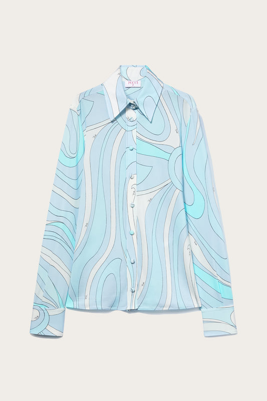 Camicia in Stampa Marmo