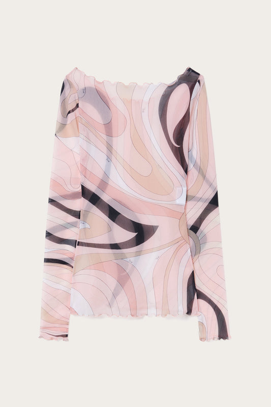 Marmo Tulle Top View 1 - Pucci