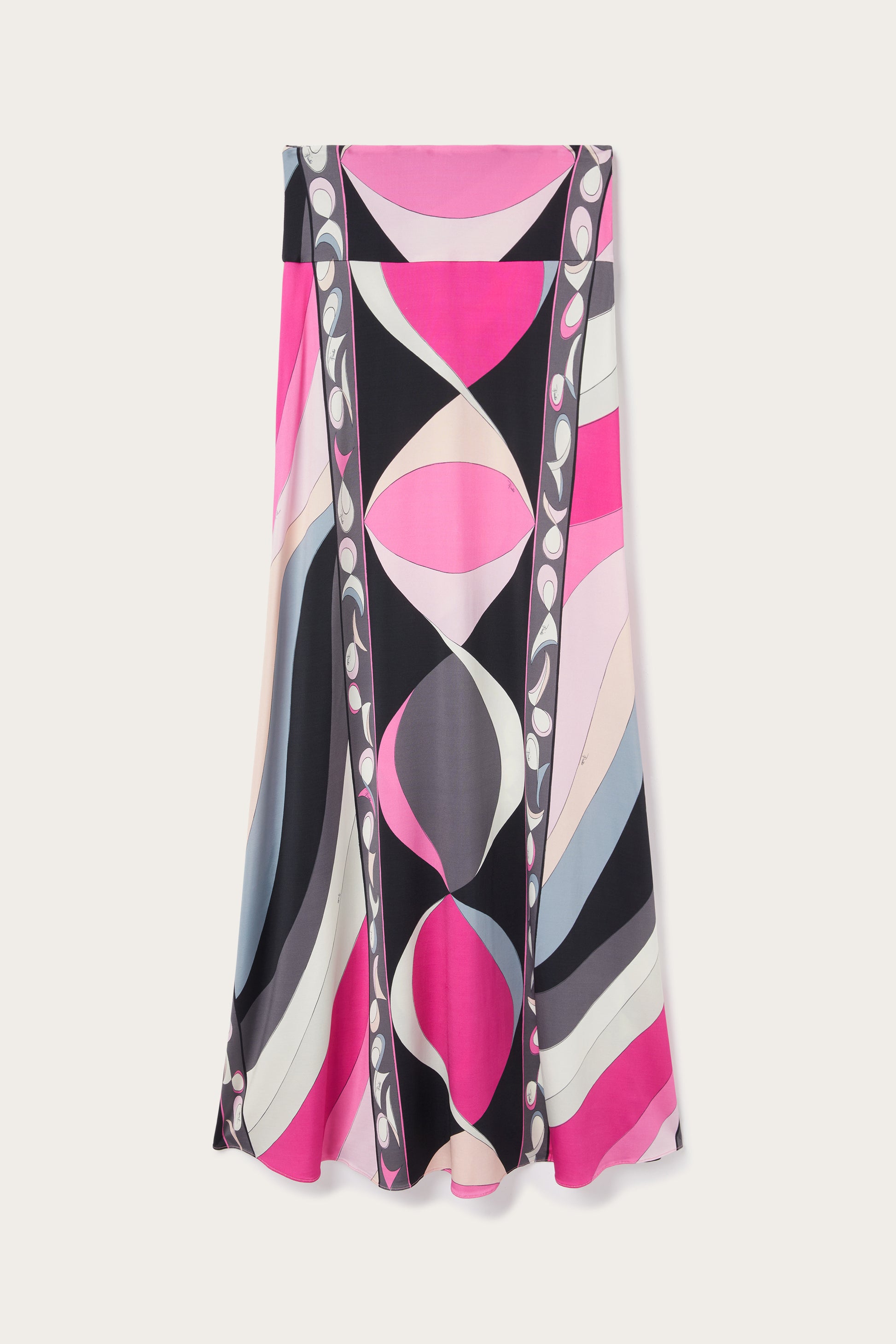 Pesci Print Long Skirt View 1 - Pucci