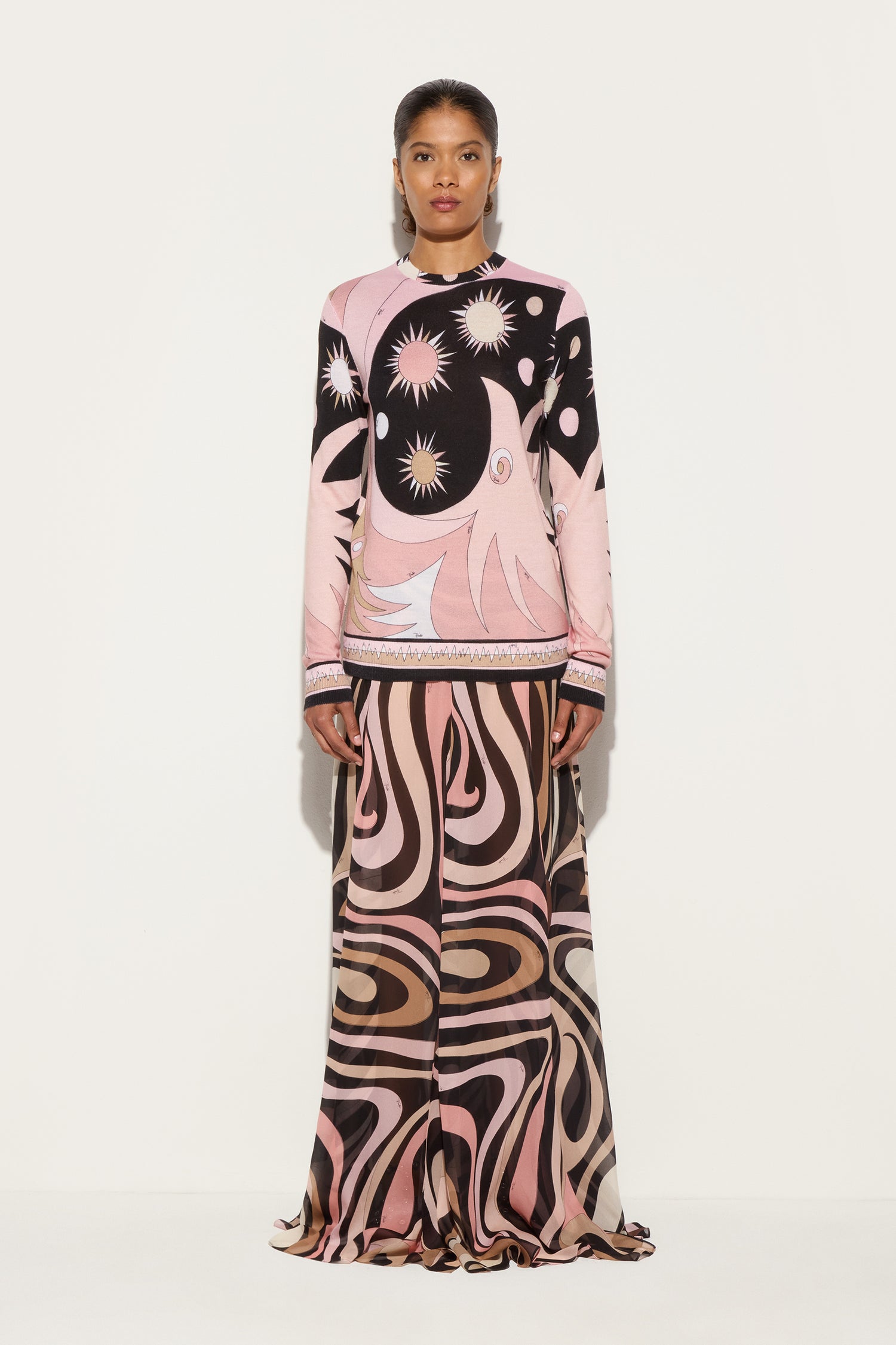 Maglia Oversize in Stampa Stella