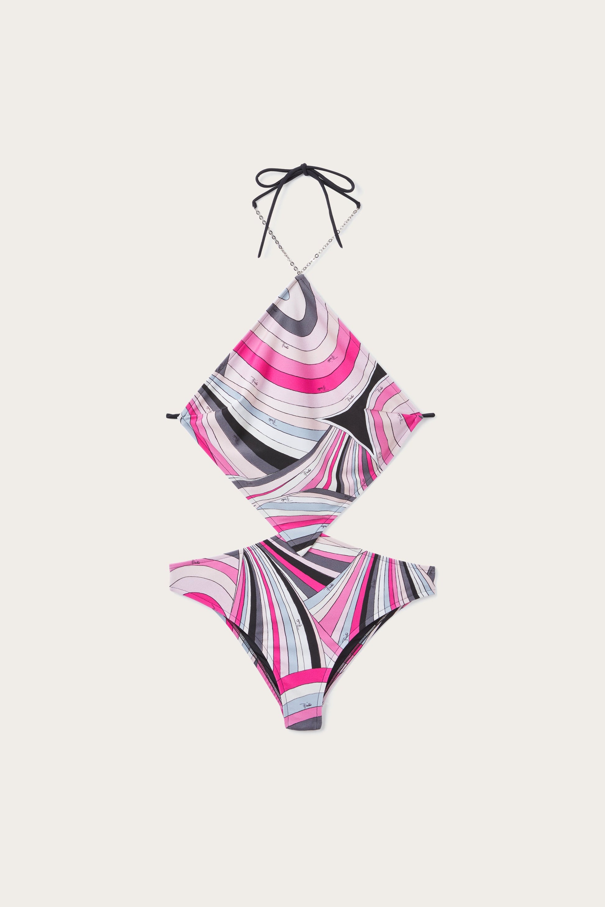 Iride Print Swimsuit View 1 - Pucci