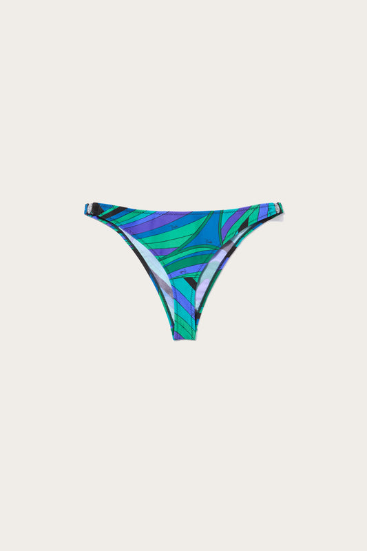Slip Bikini in Stampa Iride