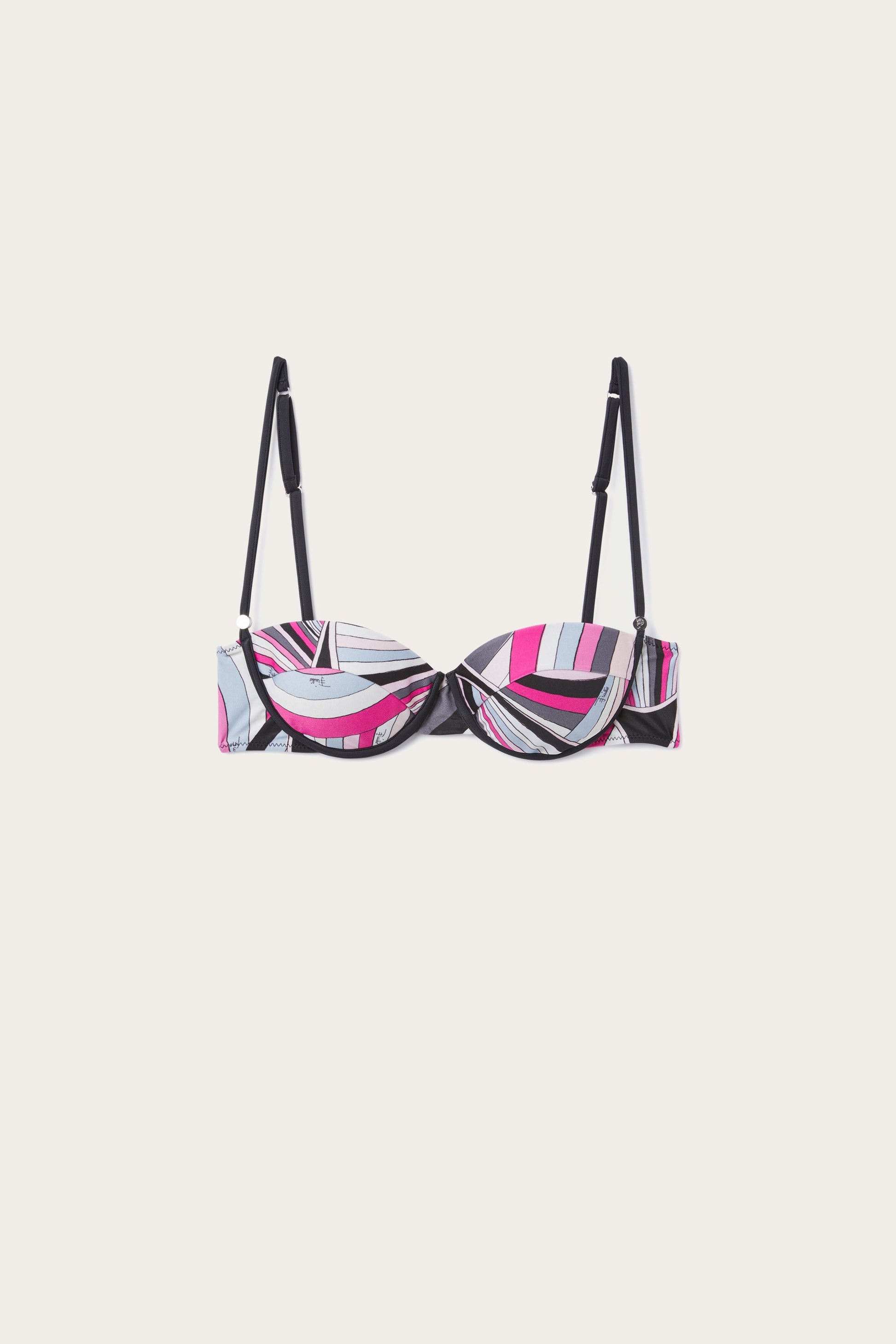 Iride Print Balconette Bikini Bra View 1 - Pucci