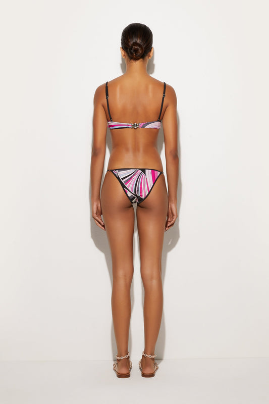Iride Print Balconette Bikini Bra View 4 - Pucci