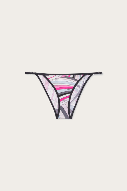Iride Print Adjustable Bikini Brief View 1 - Pucci
