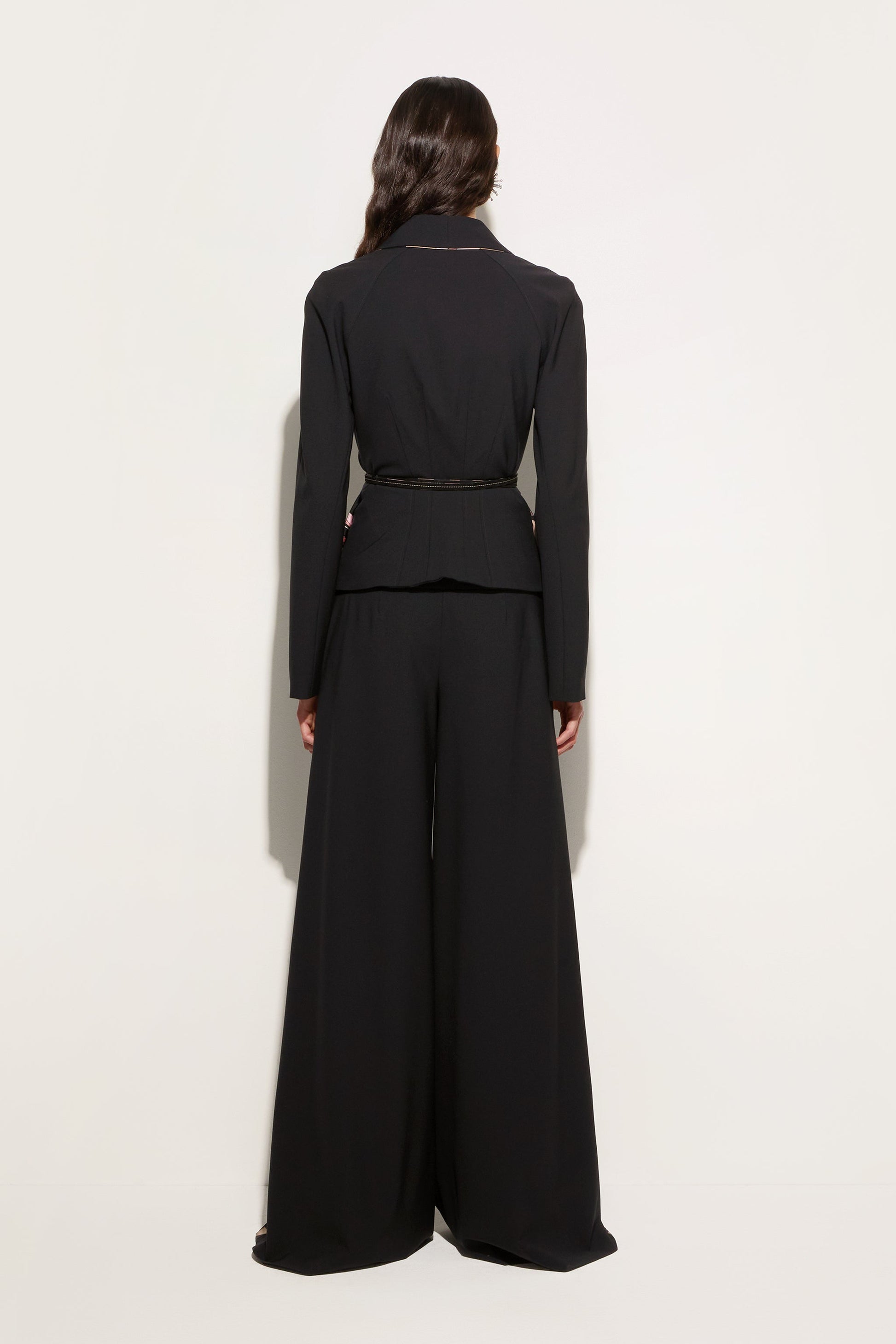 Cool Wool Lapel Jacket View 4 - Pucci