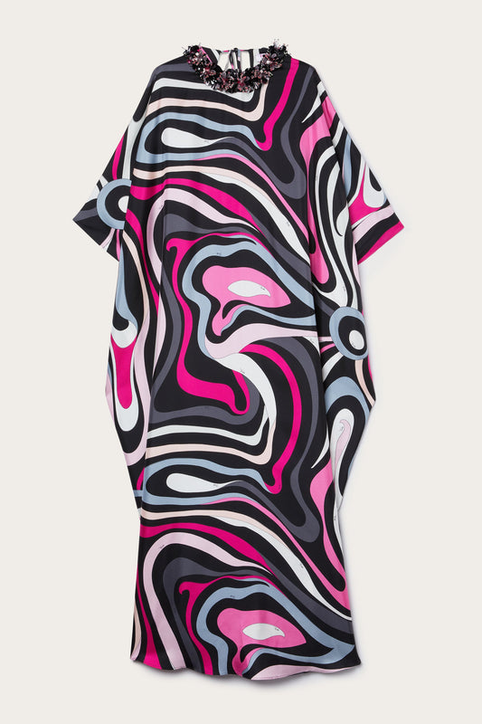 Marmo Print Kaftan View 1 - Pucci