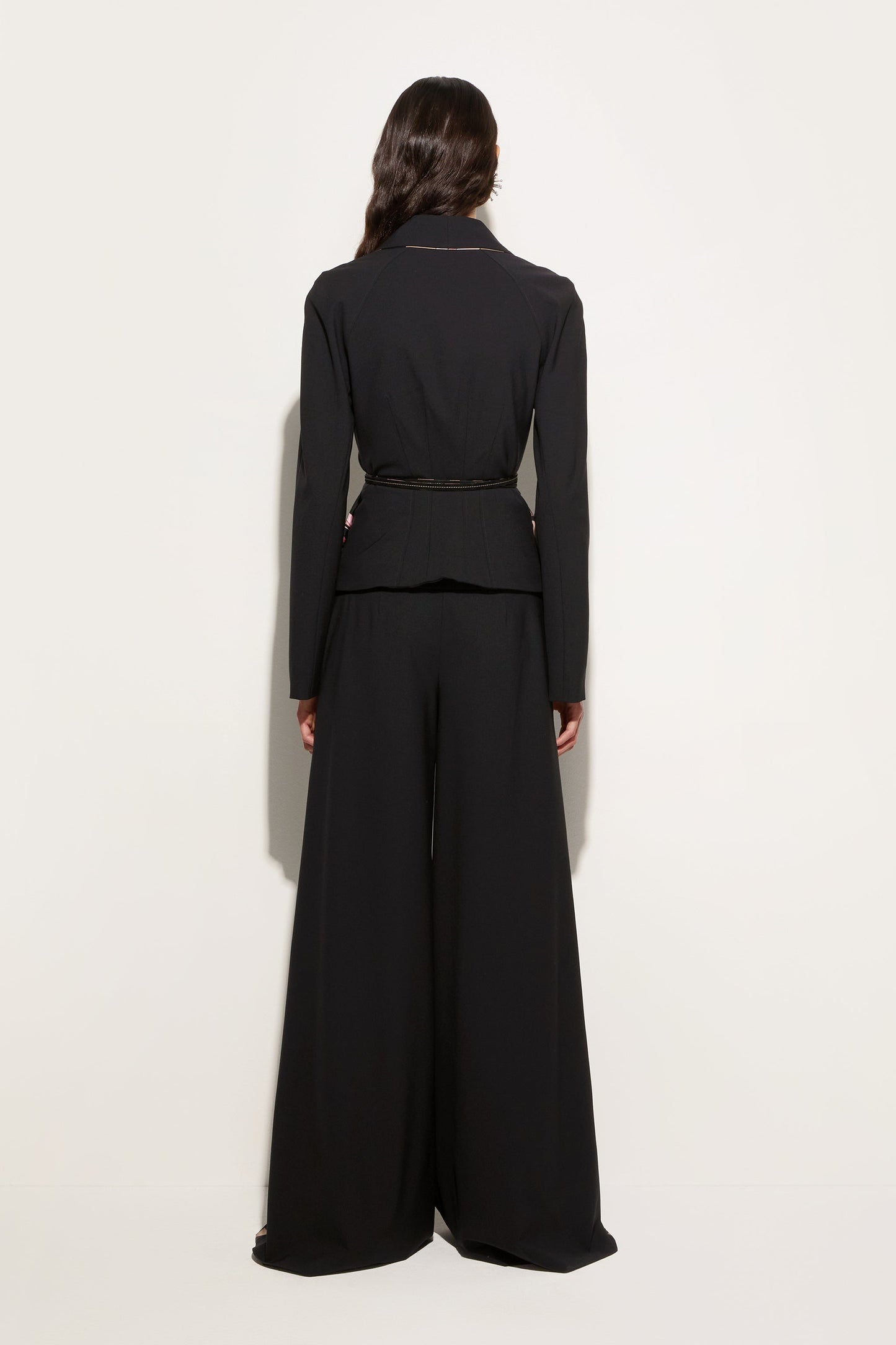 Palazzo Pants with Printed Details View 4 - Pucci